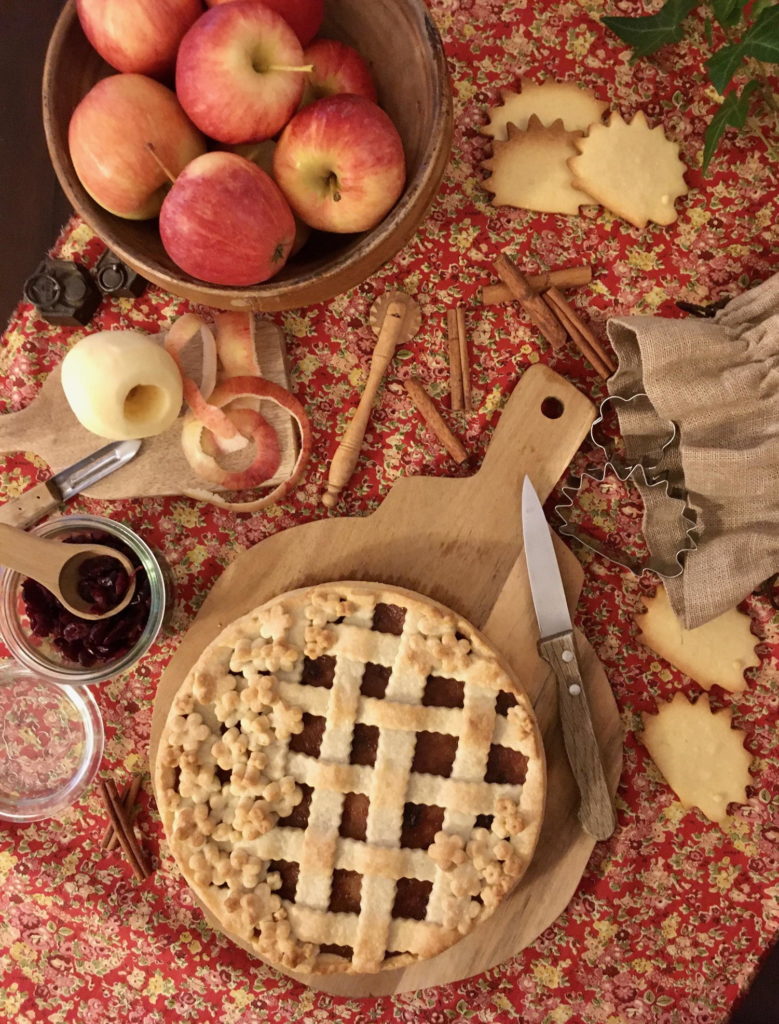 Tourte aux coings aux pommes et aux épices